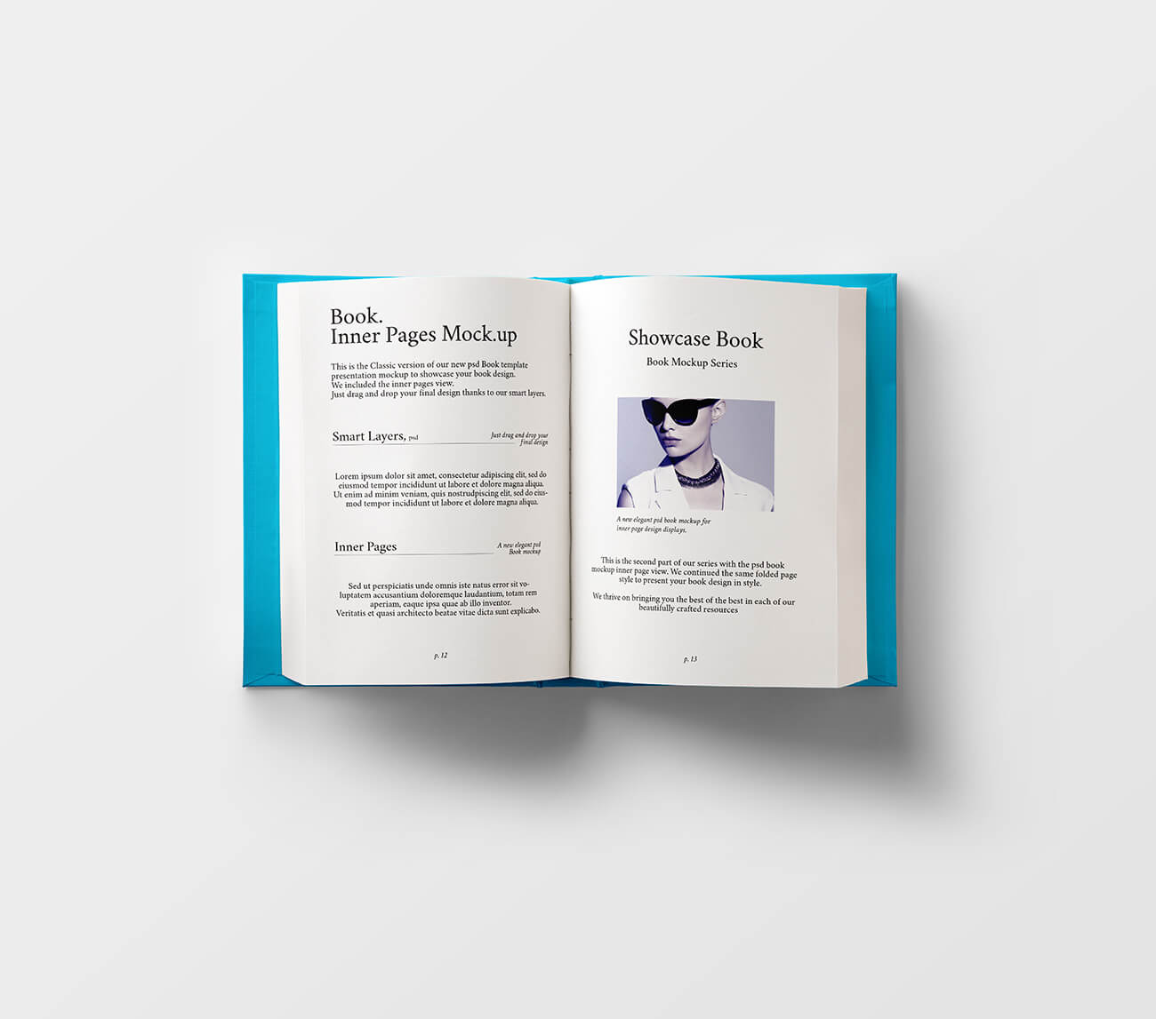 Book Inner Pages Mockup